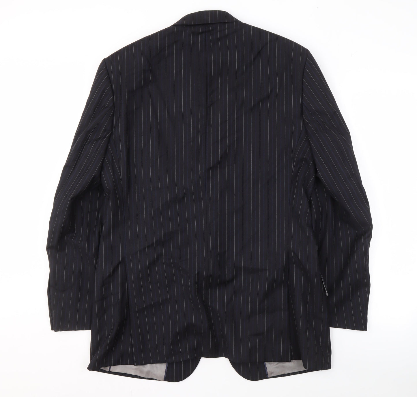 Austin Reed Men's Blue Pinstripe Blazer 40R