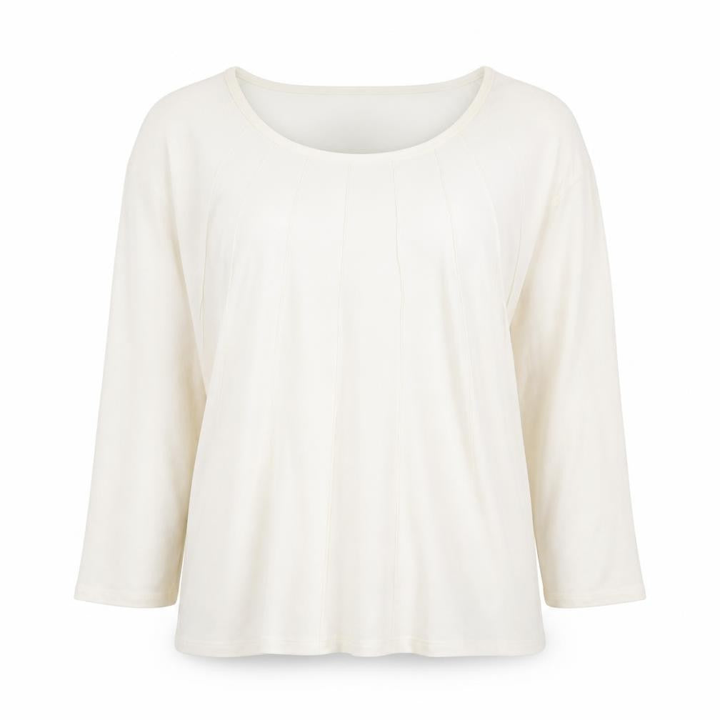 Womens UK Size 14 Eastex Ivory Basic Blouse
