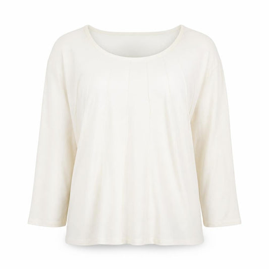 Womens UK Size 14 Eastex Ivory Basic Blouse