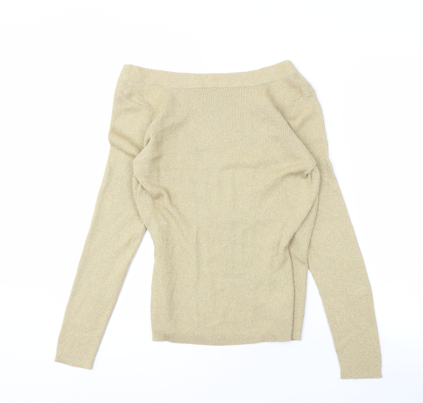 Jaeger Women's Beige Wrap Jumper, Size L
