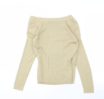 Jaeger Women's Beige Wrap Jumper, Size L
