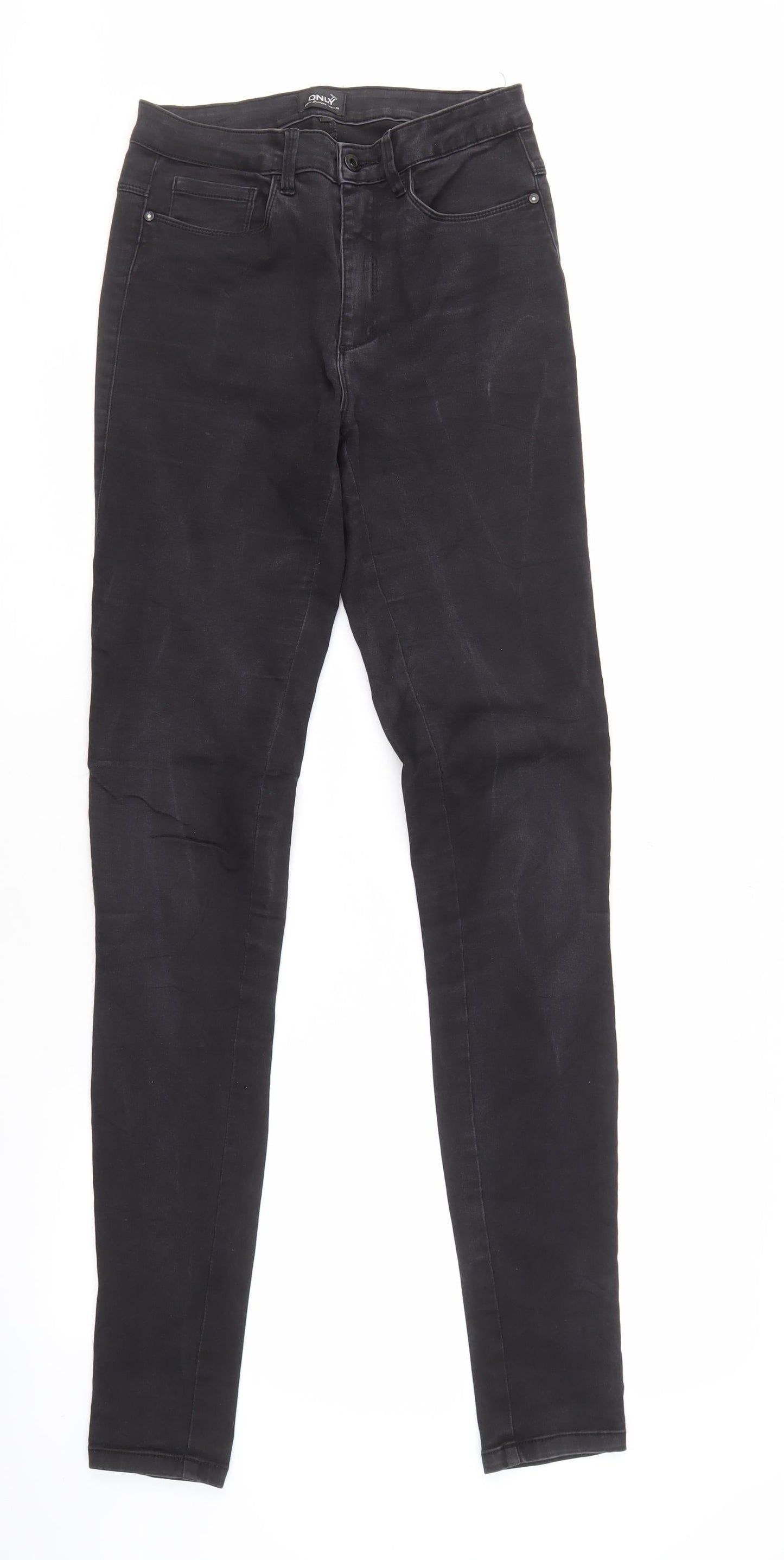 Mens UK Size M Only Slim Fit Skinny Black Jeans