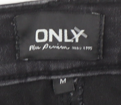 Mens UK Size M Only Slim Fit Skinny Black Jeans