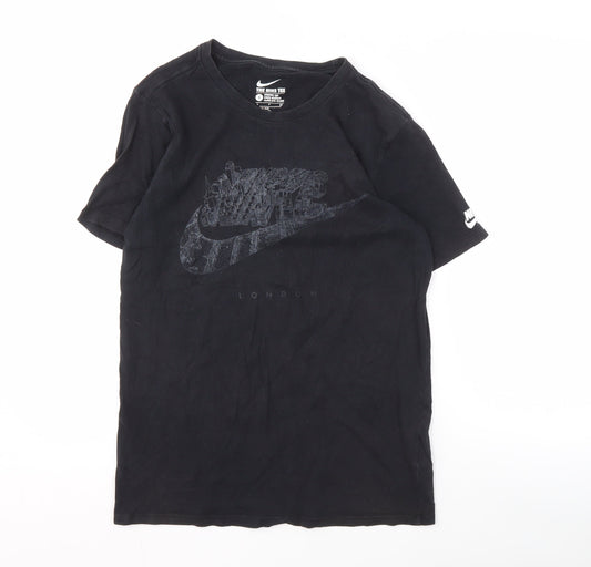 Nike Black London Graphic Men's T-Shirt, Size S - Athletic