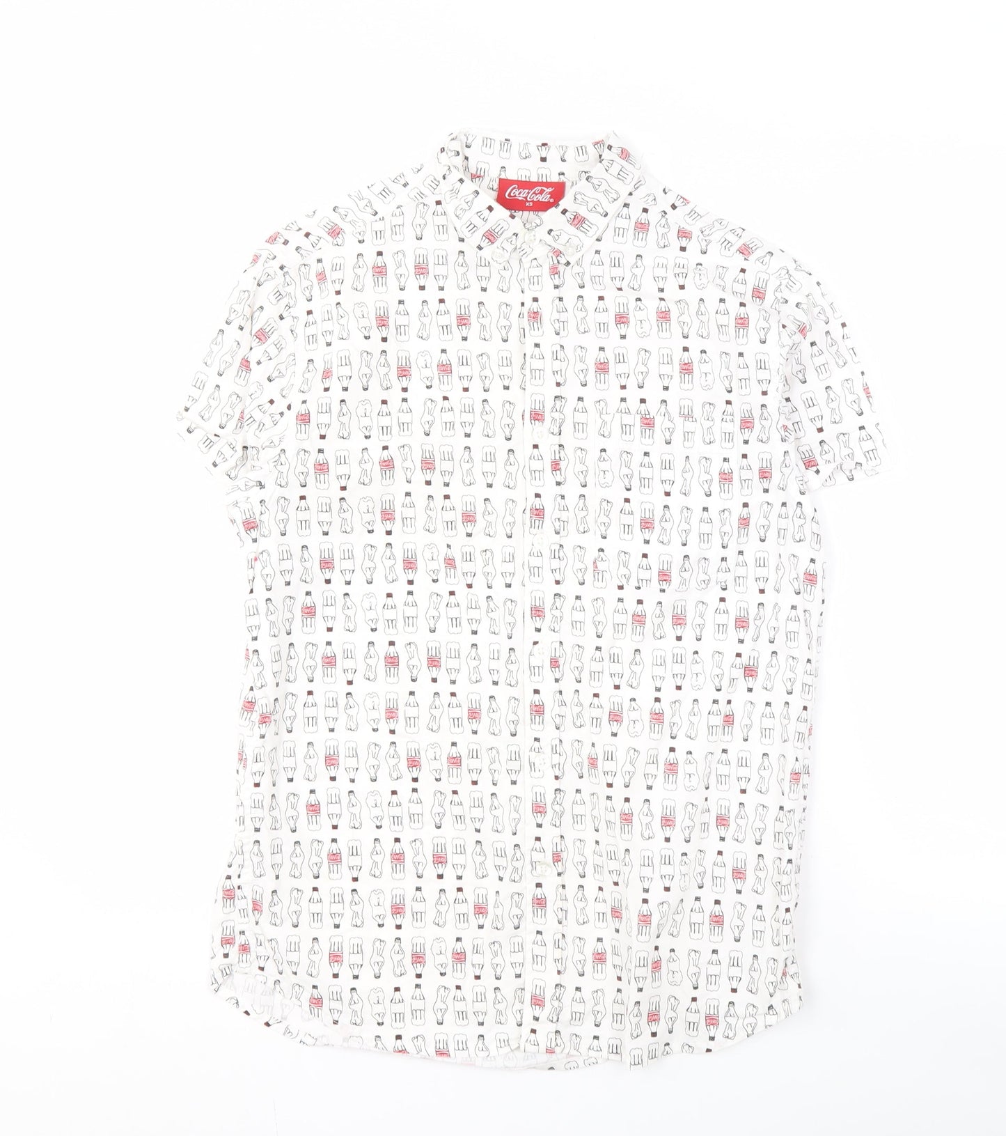 Coca-Cola Men's XS Multicoloured Graphic Shirt