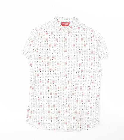 Coca-Cola Men's XS Multicoloured Graphic Shirt