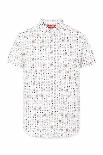 Coca-Cola Men's XS Multicoloured Graphic Shirt