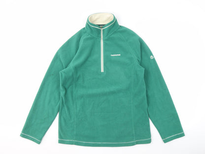 Unisex Adults UK Size M Craghoppers Green Full Zip Sweatshirt
