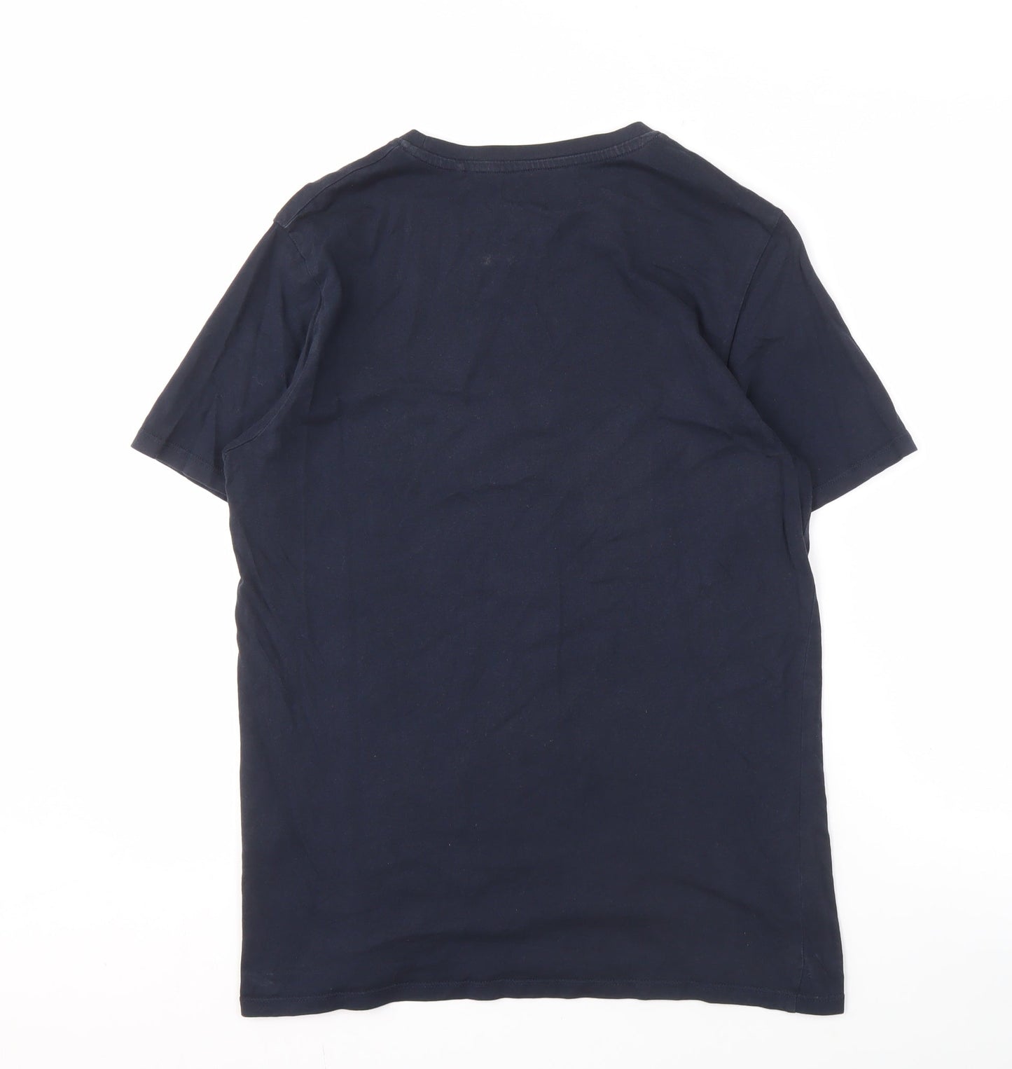 Mens UK Size M JACK & JONES Blue  T-Shirt