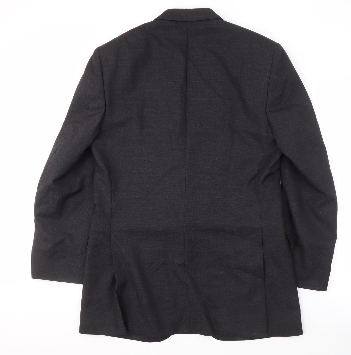 Mens UK Size 40 Crombie Regular Grey Suit Jacket