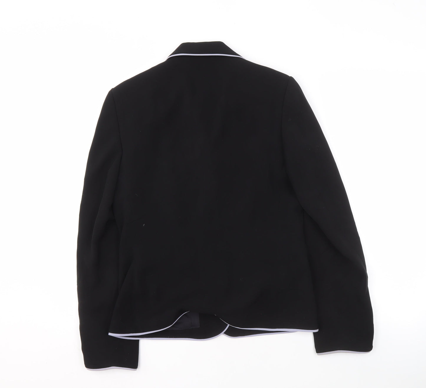 Womens UK Size 10 Laura Ashley Regular Black Blazer