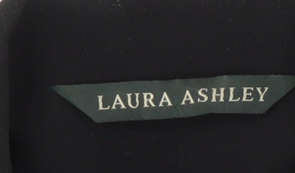 Womens UK Size 10 Laura Ashley Regular Black Blazer