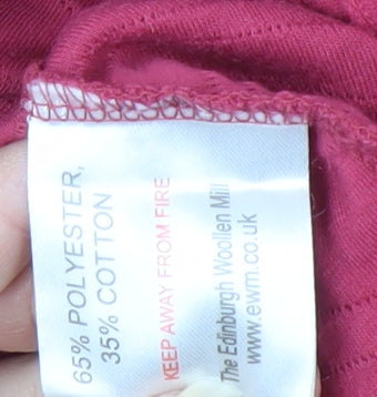 Womens UK Size S Honor Millburn Red Basic T-Shirt
