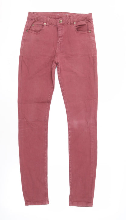 Womens UK Size 24 Whistles  Skinny Pink Jeans