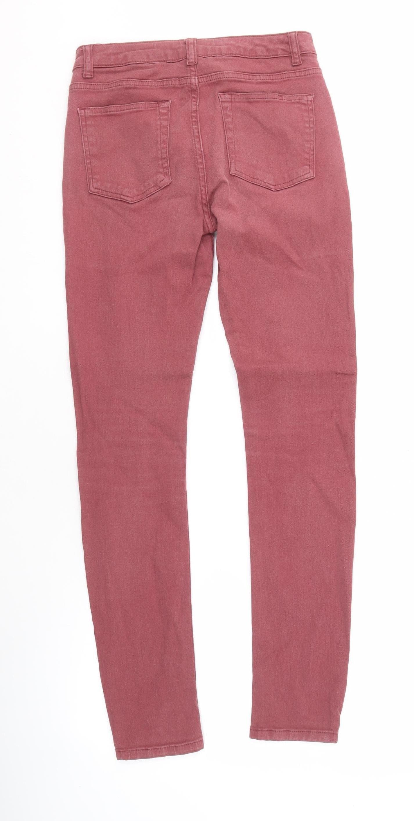 Womens UK Size 24 Whistles  Skinny Pink Jeans