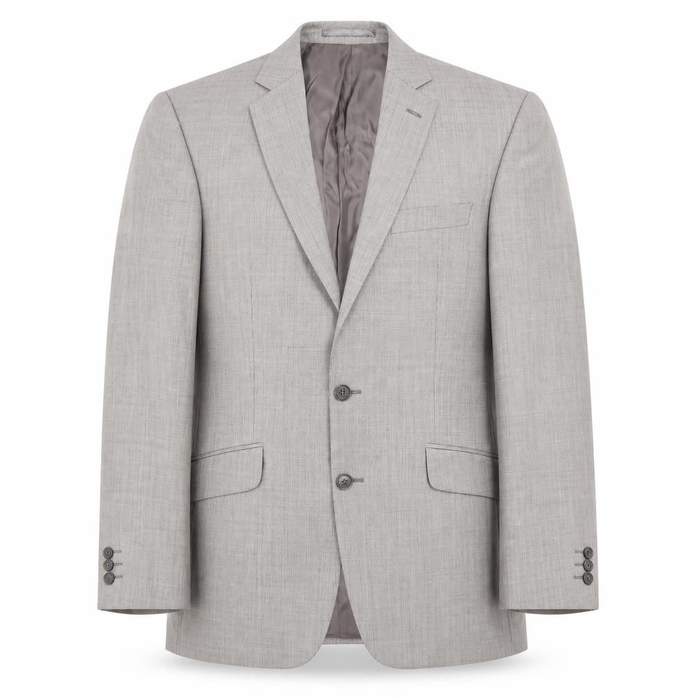 Mens UK Size 38 Jeff Banks Regular Grey Suit Jacket