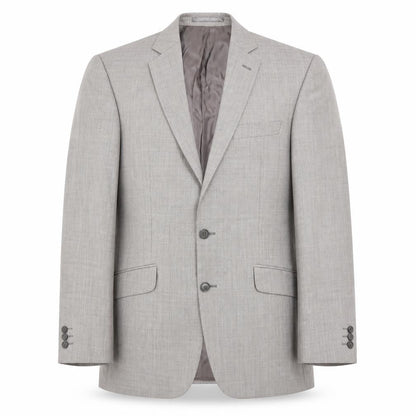 Mens UK Size 38 Jeff Banks Regular Grey Suit Jacket