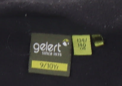 Gelert Boys Black Fleece Basic Jacket 9-10 Years