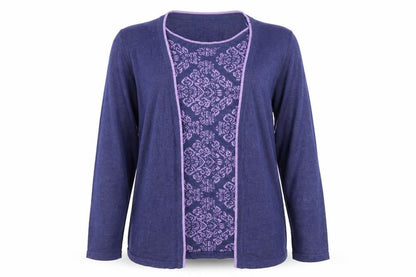 Womens UK Size L Honor Millburn Blue Cardigan Jumper