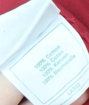 Laura Ashley Red Women's Sweatpants Size L