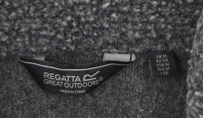 Mens UK Size M Regatta Grey Henley Sweatshirt