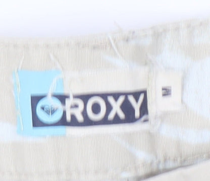 Roxy Unisex Beige Floral Chino Shorts - Size 40 Casual