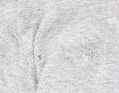 Tommy Hilfiger Men's Grey Crew Neck T-Shirt - Size M