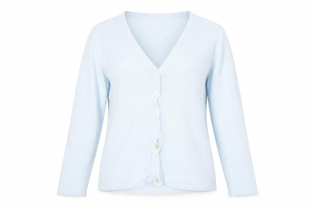 Womens UK Size 14 Honor Millburn Blue Cardigan Jumper