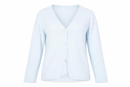 Womens UK Size 14 Honor Millburn Blue Cardigan Jumper