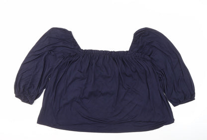 Womens UK Size 18 Boden Blue Tunic Blouse