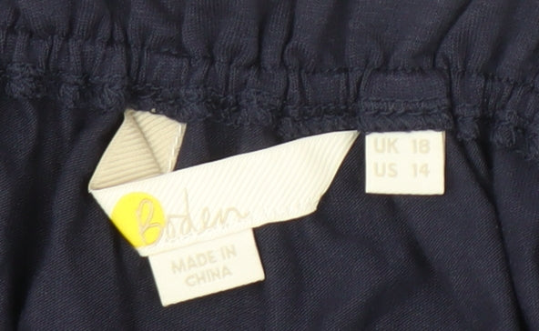 Womens UK Size 18 Boden Blue Tunic Blouse