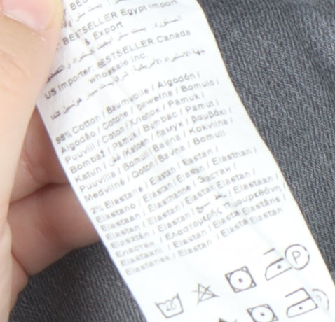 Jack & Jones Men's Grey Straight Jeans Size 30