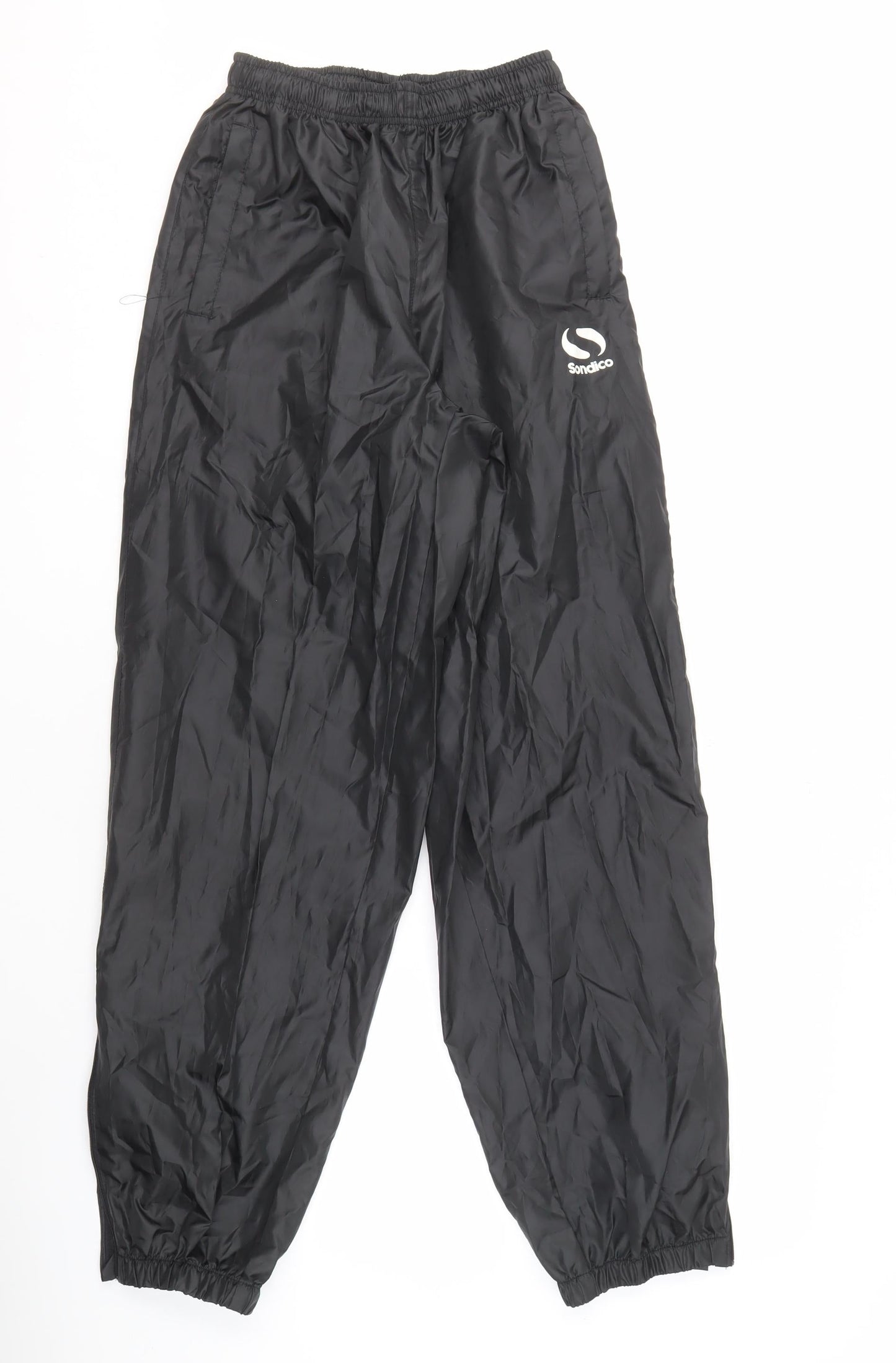 Sondico Men's Black Rain Trousers S Sports