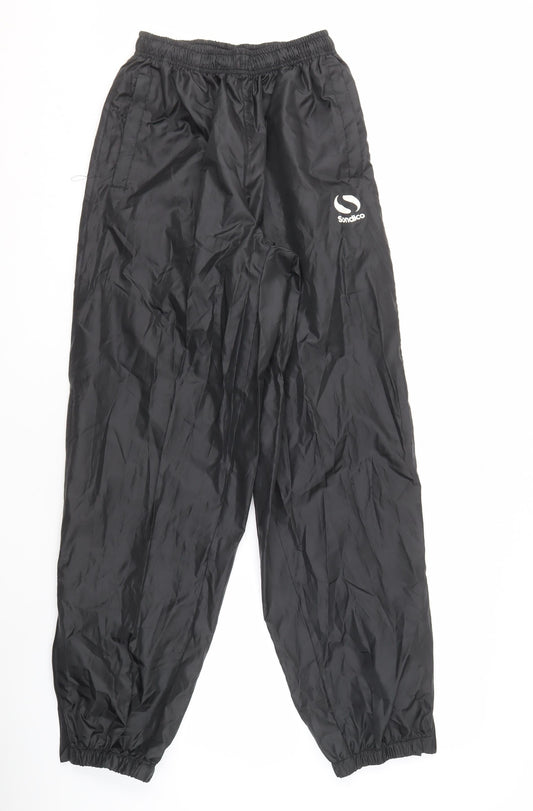 Sondico Men's Black Rain Trousers S Sports