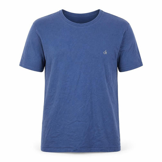 Mens UK Size L Calvin Klein Blue  T-Shirt