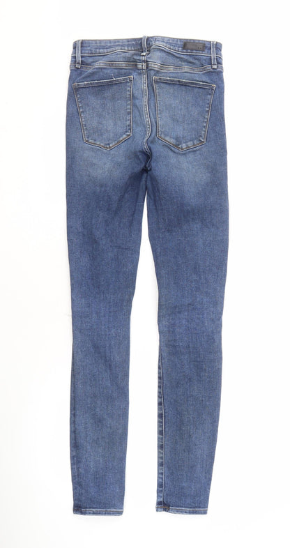 Abercrombie & Fitch Men's Blue Skinny Jeans Size 25