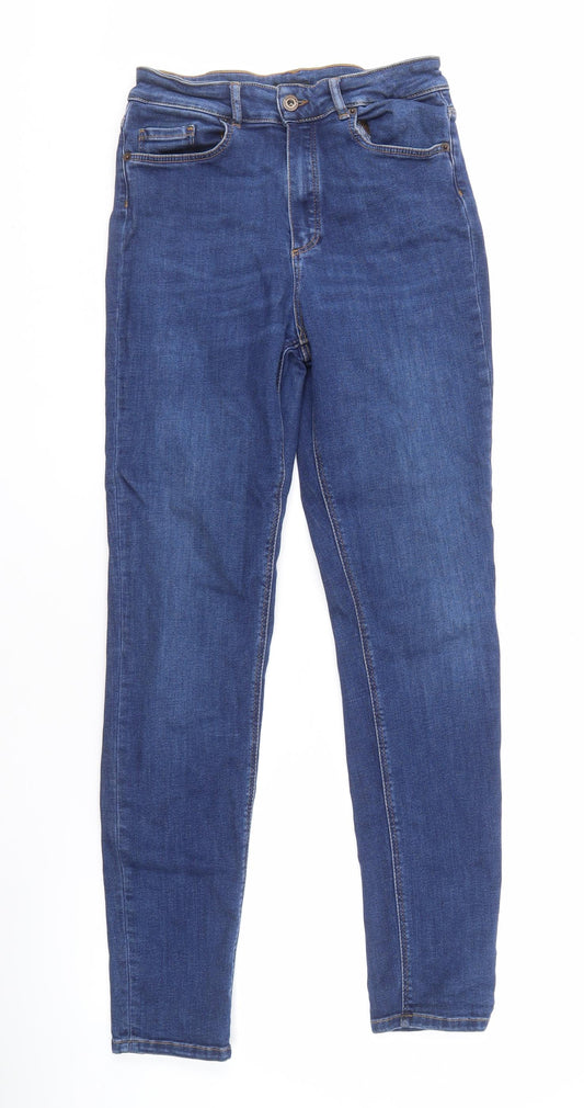 Massimo Dutti Men's Blue Straight Jeans Size 40