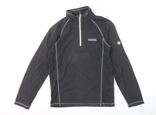 Mens UK Size S Regatta Great Outdoors Black Full Zip