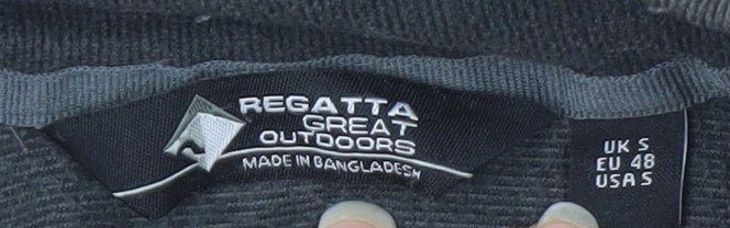 Mens UK Size S Regatta Great Outdoors Black Full Zip