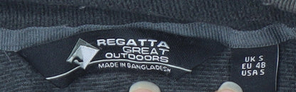 Mens UK Size S Regatta Great Outdoors Black Full Zip