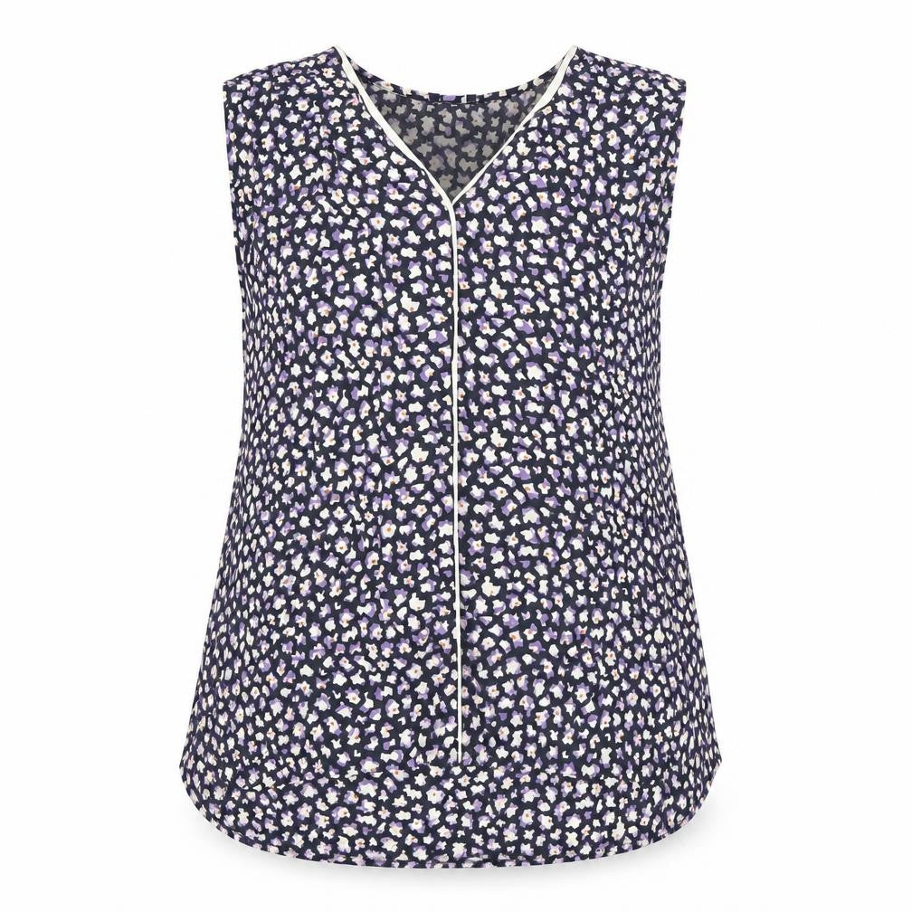 Womens UK Size 10 Jigsaw Multicoloured Basic Blouse