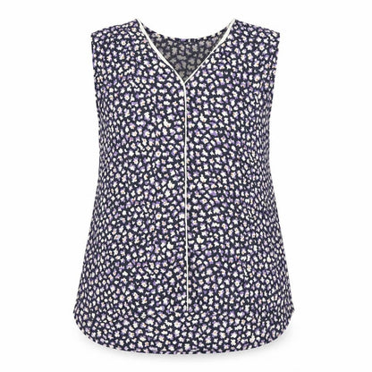 Womens UK Size 10 Jigsaw Multicoloured Basic Blouse