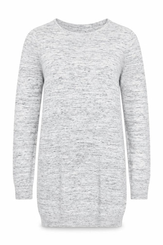Front view of Bench Grey Woman's jumper, size S
