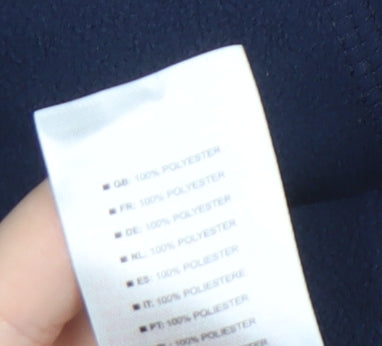 Trespass Men's Blue Medium 1/4 Zip Fleece Sweatshirt