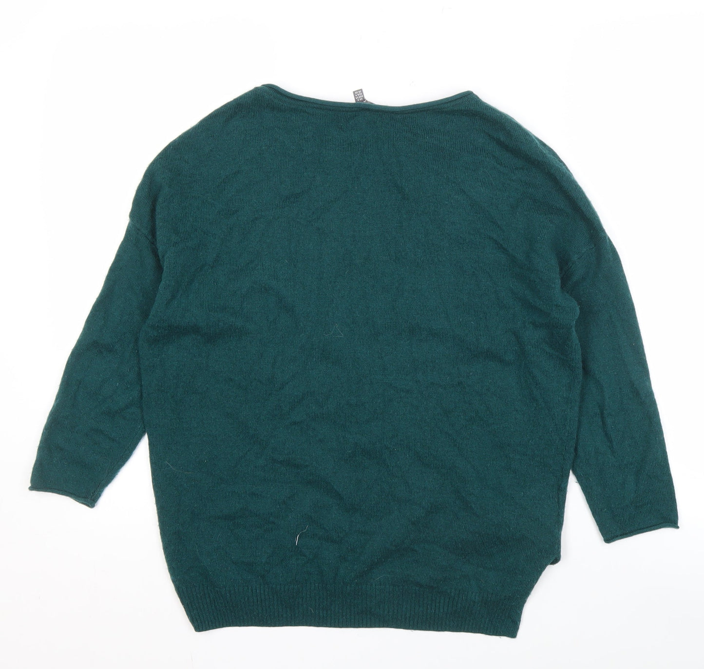 Womens UK Size 8 Laura Ashley Green Pullover Jumper
