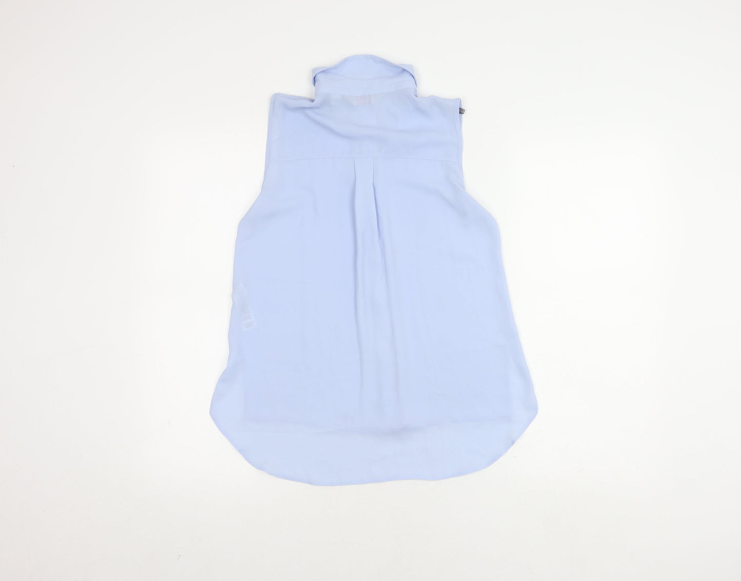 Womens UK Size 6 Dorothy Perkins Blue Basic Blouse