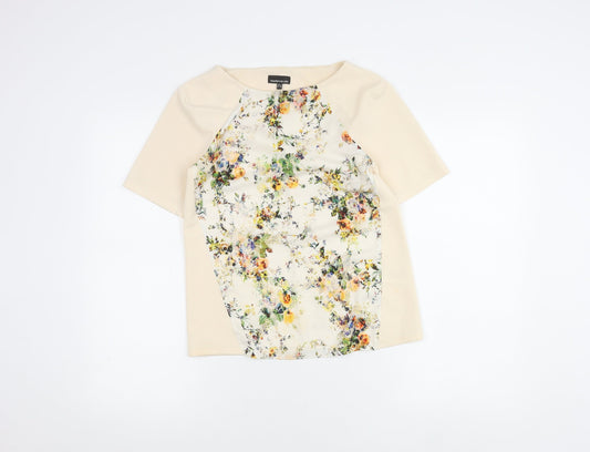 Womens UK Size 6 Warehouse Multicoloured Basic Blouse