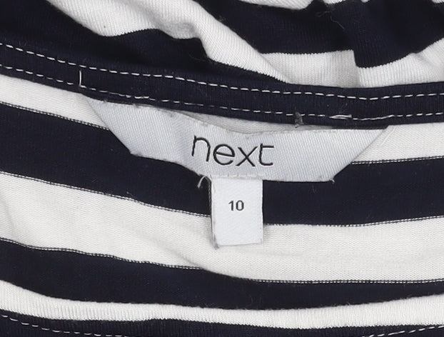 Womens UK Size 10 NEXT Multicoloured Basic T-Shirt