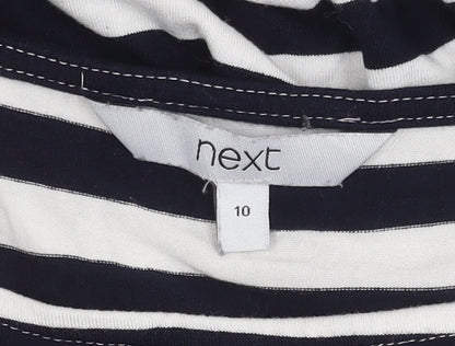 Womens UK Size 10 NEXT Multicoloured Basic T-Shirt
