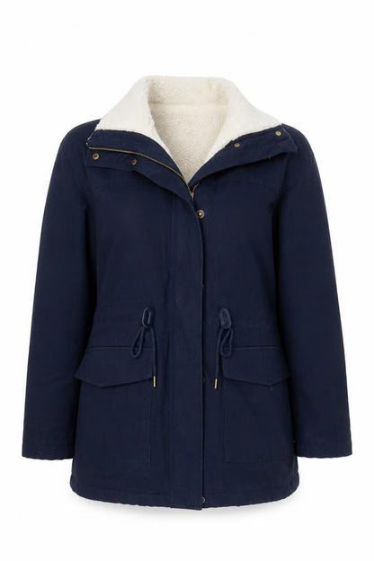Marks & Spencer Women's Blue Size 10 Lined Jacket